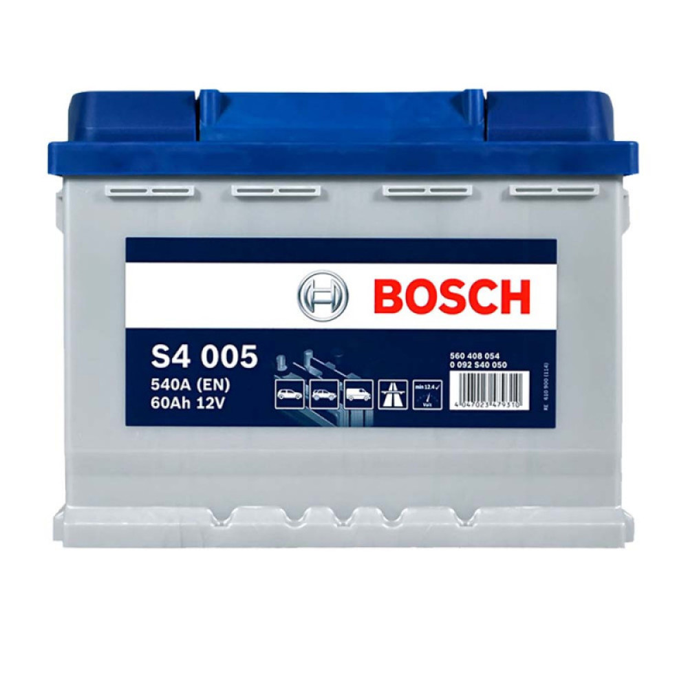 Batería Bosch S4 005 60Ah 540A R+ Valencia | Batmarket